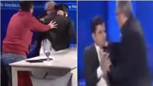 PTI-PML-N leaders clash on TV show in Pakistan