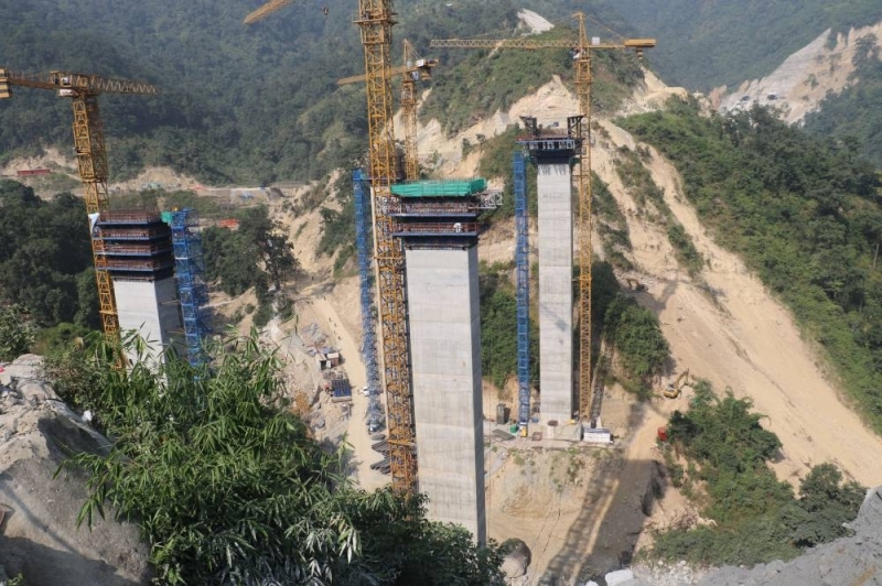 File: Under-construction Kathmandu-Terai Fast Track. Photo: RSS