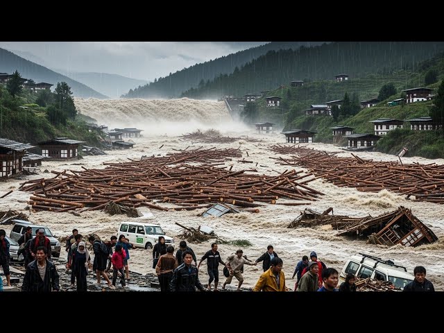 Tala Dam Overflow Causes Destruction and Mass Evacuations