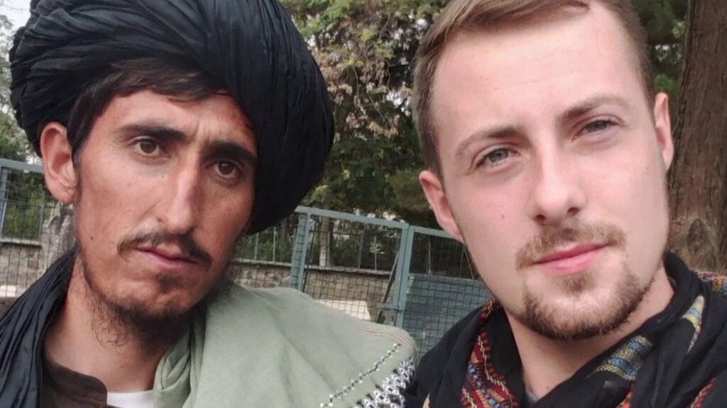 Kevin Cornwell (left), a charity medic, and ‘danger tourist’ Miles Routledge are reportedly being held by Taliban authorities.