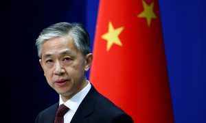 Chinese foreign ministry spokesperson Wang Wenbin
