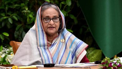 File Photo: Prime Minister Sheikh Hasina speaks at the GCRG meeting, joining virtually from Ganabhaban in Dhaka on Friday, May 20, 2022 PID