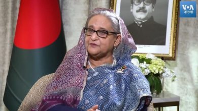 ‘Our law is simpler than in other countries,’ she told Voice of America Bangla Service in Washington on Monday.