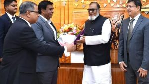 Mauritius President Prithvirajsing Roopun in Dhaka