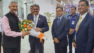 Indian External Affairs Minister Dr S Jaishankar arrived Dhaka on Thursday evening