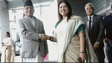 Nepal Prime Minister Pushpa Kamal Dahal 'Prachanda' arrived in New Delhi on Wednesday