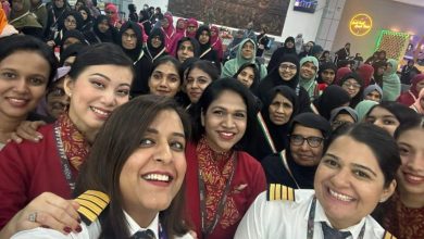 On Thursday, June 9, Air India completed its first all-women Haj flight. The special flight had 145 women pilgrims on board, an all-female crew in the cockpit and cabin, and women handling ground operations.