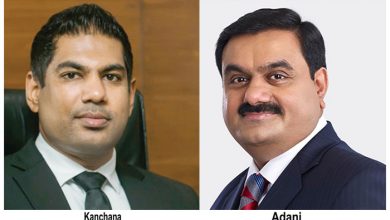 The Adani Group’s investments in Lanka’s energy sector are in addition to their investment in the port of Colombo’s Western container terminal.