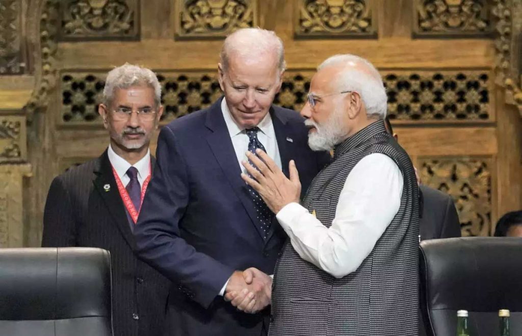 Prime Minister Narendra Modi and US president Joe Biden.File Photo.