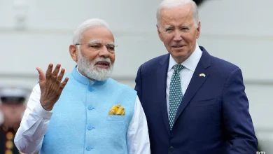 Joe Biden welcomed PM Modi at the White House in Washington DC.