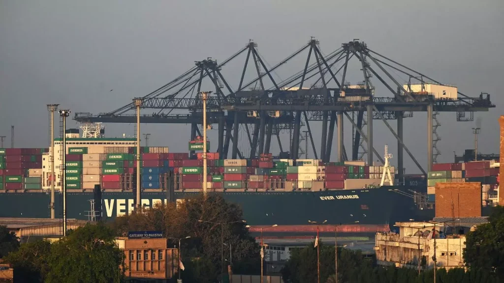 Karachi is a prized asset, as it handles all of Pakistan's maritime trade (AFP)