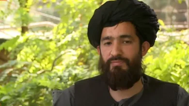 Abdul Qahar Balkhi, spokesman for the interim foreign ministry, says no one will be allowed to use Afghanistan against other nations [Screengrab/Al Jazeera]