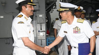 Japan Maritime Self Defence Force (JMSDF) units under the command of Rear Admiral, Nishiyama Takahiro, Commander Escort Flotilla One.