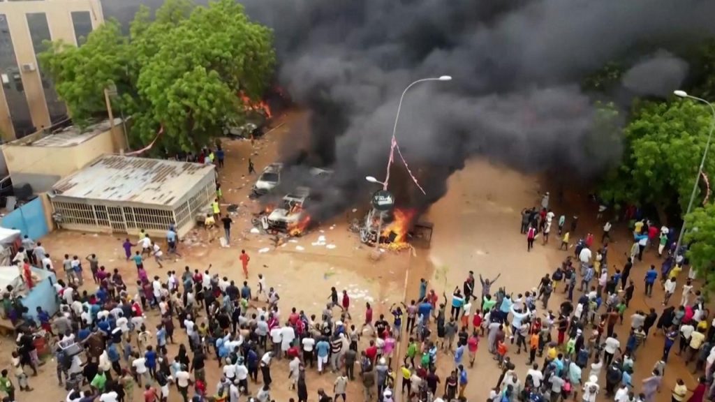 Niger coup: president vows to save democracy amid coup protests