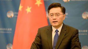 China’s foreign minister, Qin Gang