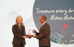 STO held a special ceremony on Sunday evening, August 13, at Crossroads Maldives to launch the products. The event was graced by Japanese Ambassador to the Maldives, Takeuchi Midori.