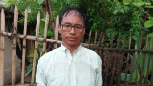 Madhukar Monger at Beldangi refugee camp, Nepal, August 2023. © 2023 Global Campaign for the Release of Political Prisoners in Bhutan