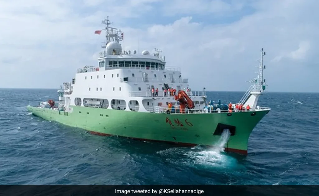 Chinese research vessel to dock in Colombo today