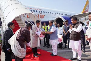 Royal King Jigme Khesar Namgyal Wangchuk is on a three-day trip to Assam (Twitter/@MEAIndia)