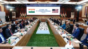 India-US 2+2 Ministerial Meeting takes place in India on Friday. Photo: Collected from India's Foreign Minister Dr S Jaishankar X handle.