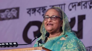 File image of Prime Minister Sheikh Hasina. Photo: PID