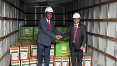 India hands over humanitarian aid to Zambia (Photo/X@DrSJaishankar). Image Credit: ANI