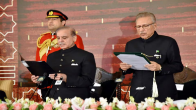 Shehbaz Sharif sworn in as Pakistan’s PM for second time