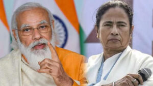 Modi and Mamata engaged in a war of words