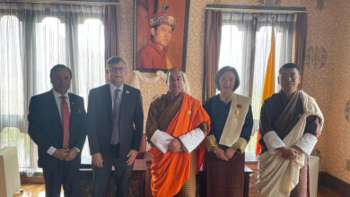 Bangladesh's Foreign Secretary Masud Bin Momen and Bhutan's Pema Choden spearhead bilateral discussions at the Foreign Office Consultations in Thimphu (April 19)