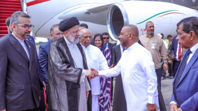 President of Iran Ibrahim Raisi in Sri Lanka