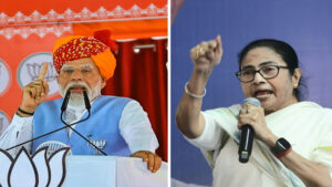 Modi and Mamata are busy campaigning before the last round of voting in India