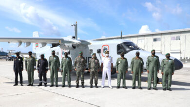 Days after the withdrawal of Indian soldiers, Maldives Defence Minister Ghassan Maumoon has acknowledged that the country's defence forces are still not capable of operating the three aircraft donated by India.