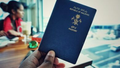 Maldivian-passport