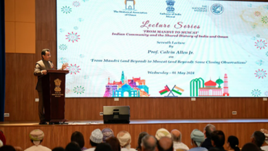India-Oman Lecture Series Celebrates Rich Tapestry of Historical Ties and Community Contributions