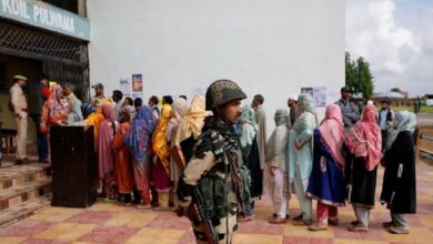 The fourth phase of voting in India also ended peacefully
