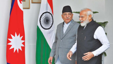 Prime Minister Pushpa Kamal Dahal will witness the swearing-in of Narendra Modi as Indian prime minister on Saturday.