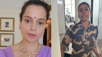 What Kangana said after being slapped by the security guard