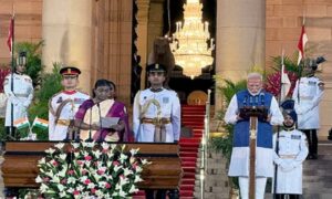 Modi took the oath of Prime Minister for the third time