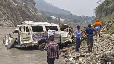 Tempo Traveler falls off road into river, 14 killed