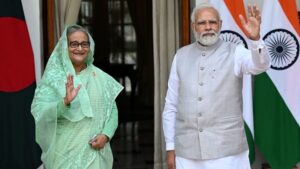 PM Narendra Modi and PM Sheikh Hasina 