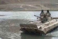 5 Indian soldiers died in the river along with the tank