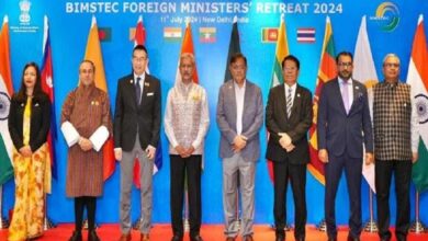 Foreign Minister of Bangladesh at the BIMSTEC retreat in New Delhi