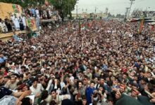 PTI protests demanding the release of Imran Khan