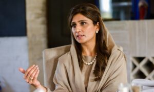 Hina Rabbani Khar chairs a meeting of the National Asse­mbly’s Standing Commi­ttee on Foreign Affairs in Islamabad on August 1. — NA website