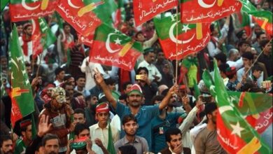 Pakistan Tehreek-e-Insaf (PTI) a rally: File Photo