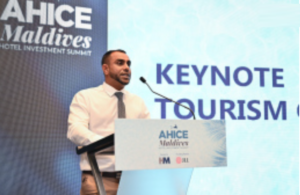 Minister Faisal highlights investment opportunities at AHICE Maldives Hotel Investment Summit