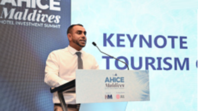 Minister Faisal highlights investment opportunities at AHICE Maldives Hotel Investment Summit