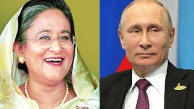 Russia helps money laundering of Sheikh Hasina