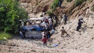 25 killed in Rawalpindi-bound bus fall into ditch in Pakistan