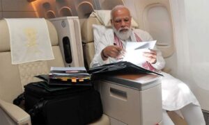 Modi's plane flew for 46 minutes in the sky of Pakistan